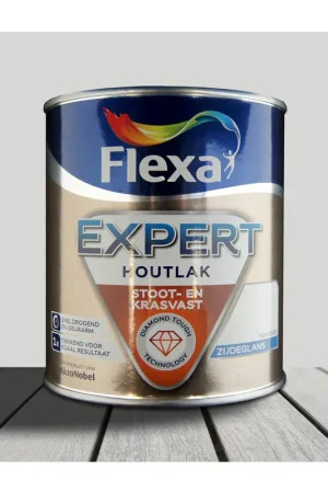 Flexa Expert Houtlak Binnen Zijdeglans Ivoorbruin Laatste Versie